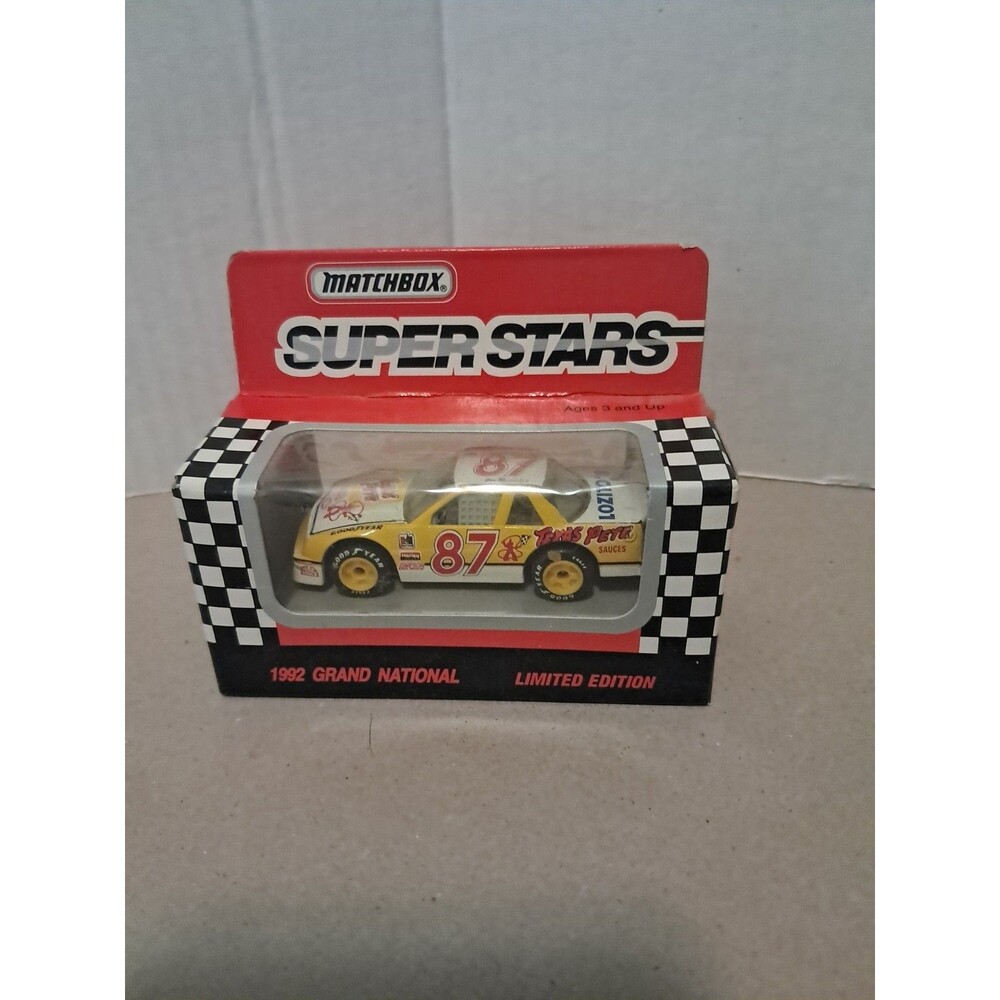 1992 Matchbox Superstars 1:64 Scale #87 Joe Nemechek